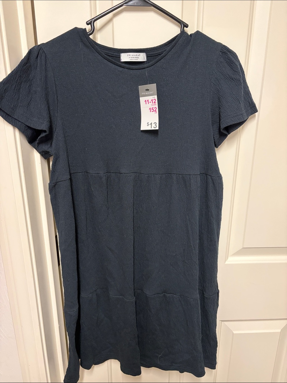 NWT! Primark Black casual girls dress